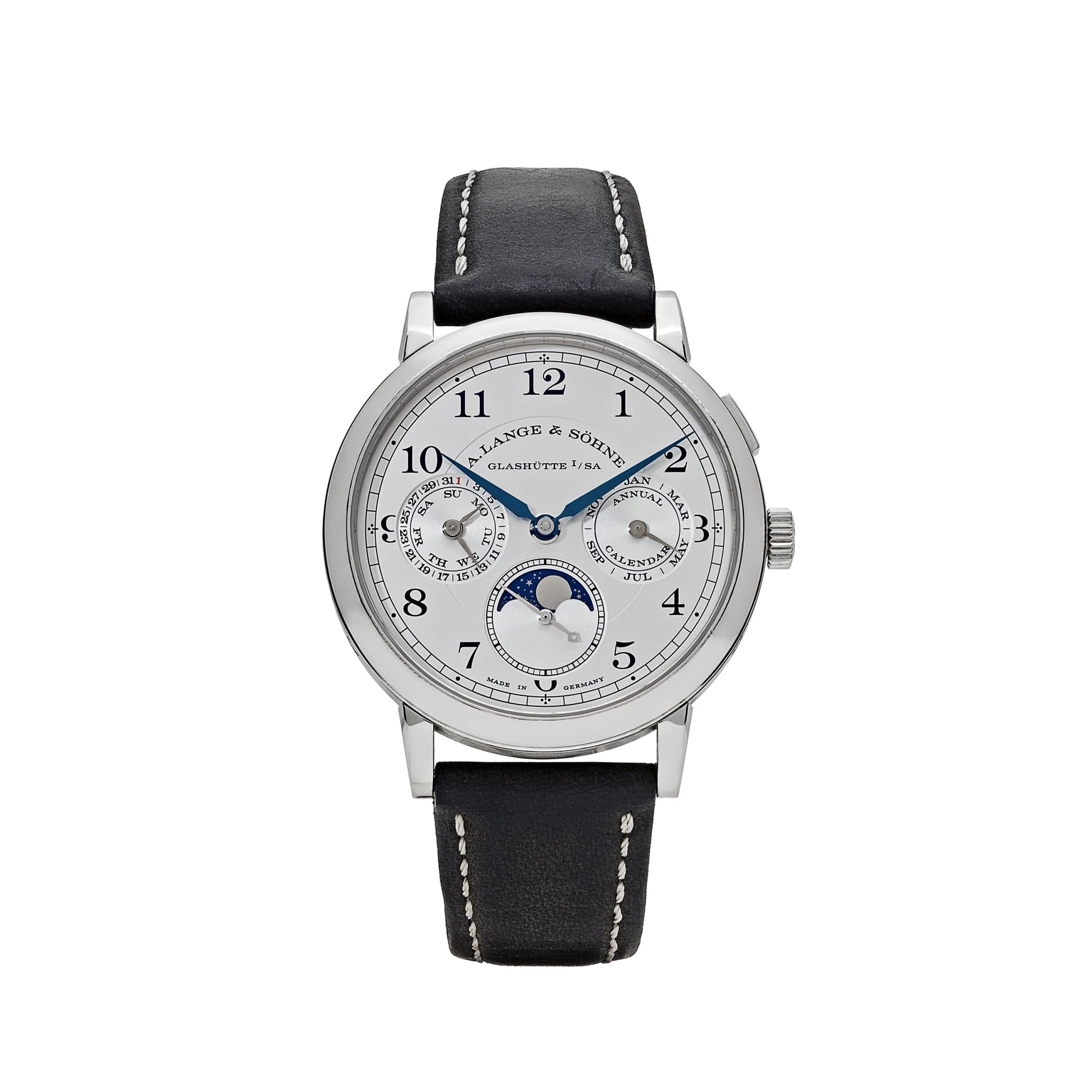 A. Lange & Söhne 1815 Annual Calendar  238.026E White Gold Silver Dial