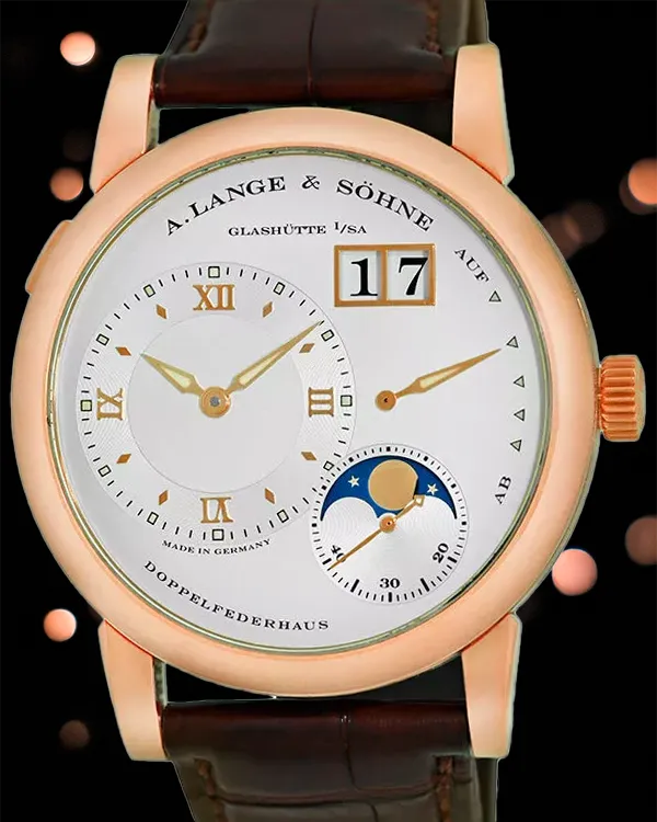 A. Lange & Söhne Lange 1 38.5MM Silver Dial Leather Strap (109.032)
